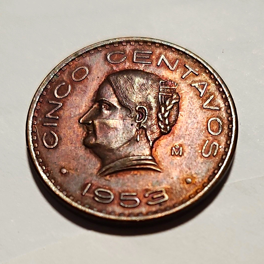 エル('53メキシコ) 5 Centavos 1953 Mexican Coins (1905-Now) for sale | eBay