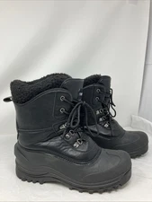 Riemot Winter Boots Waterproof Insulated Women's US 9 EU 40 Snow Black
