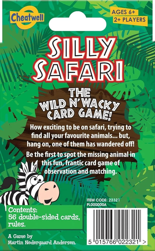 Cheatwell Games Silly Safari Safari tonto - Imagen 3 de 4