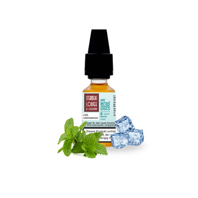 Super Cool E-Liquid mit oder ohne Nikotin - Kühle Minze mit starkem Menthol