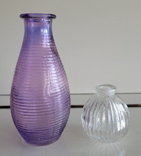 2 ASHLAND STYLIST ACCENTS BOTTLES 1 BEEHIVE LILAC AND 1 ROUND CLEAR RIBBED
