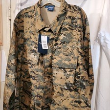 NWT Propper Uniform BDU Coat Ripstop 4 Cargo Pocket Size XL/R Woodland Digital