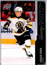 2021-22 Upper Deck #494 Oskar Steen Young Guns
