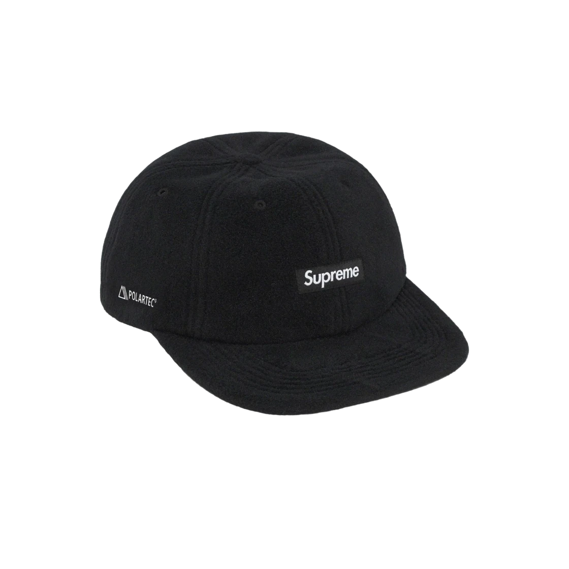 Petite boîte Supreme Polartec 6 panneaux noir   23FW