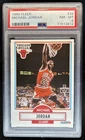 1990-91 Fleer Michael Jordan #26 Bulls PSA 8