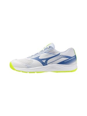 Mizuno Cyclone Speed 5 Volleyball - White Yellow Blue - V1GA258039 Expeditedship