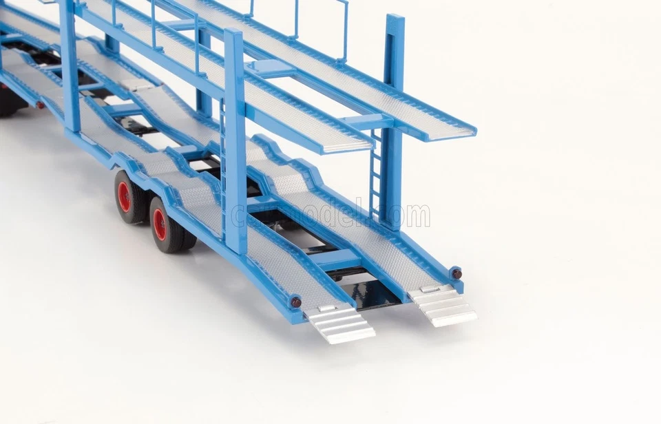 MODELLINO CAMION STATICO DIECAST IXO MAN BISARCA 1970 BLU MODELLISMO SCALA 1:43 - Immagine 4 di 4