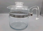 Vintage Pyrex 4 Cup Percolator Coffee Pot & Cover Only #7754-B