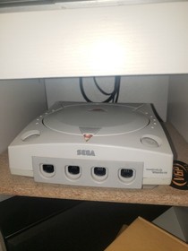 Sega Dreamcast Console Only With Gdemu 256gb New Battery And Fuse Read