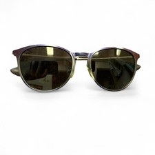 Ray Ban Erika Metal Sunglasses - Shot Violet Metallic / Light Grey Gradient Grey