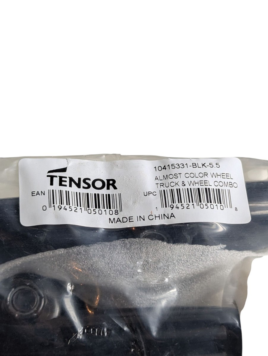 Tensor x Almost Black Truck & Color 52mm Wheel Combo Set 10415331