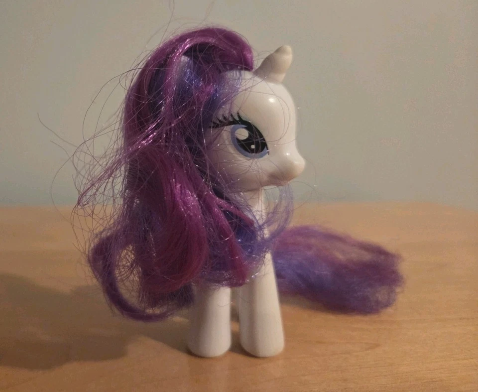 MLP FIM: Figura de juguete de pony suelto cepillable RAREZA 3" G4 Foto 4 de 4