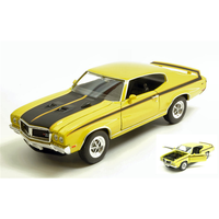 Buick Gsx 1970 Yellow/Black 1:24 Welly Auto Stradali -D- Neues Modell