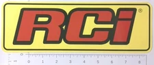 Vintage RCI Racer's Choice Inc Performance Racing Advertising Sticker Decal