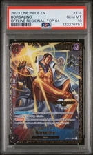 OP02-114 Borsalino Regional Top 64 Championship 2023 One Piece Card Game PSA 10
