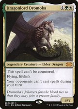 Dragonlord Dromoka - Foil NM MTG Double Masters 2022