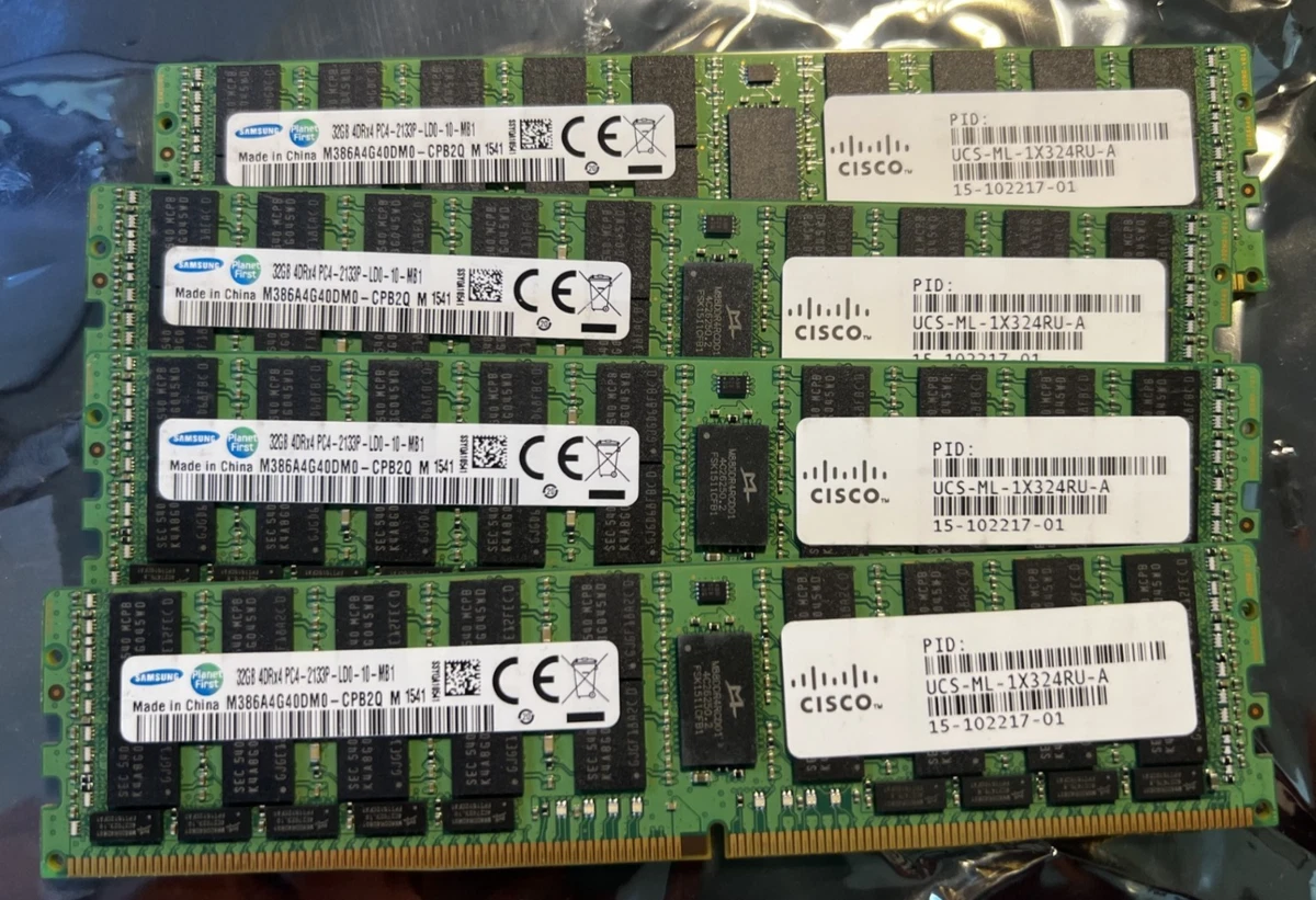 Samsung ECC Network Server Memory 4 Modules for sale | eBay