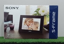 Sony S-Frame DPF-D70 LCD 7" Digital Picture Frame Photo Display 500 Images New