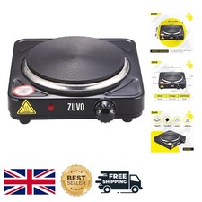 Compact Electric Hot Plate - 1500W Cast Iron Stove for Versatile Cooking