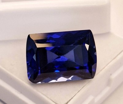 Blue Sapphire Cushion Cut 14-16 Ct EGL Certified Natural Loose Gemstone RK355