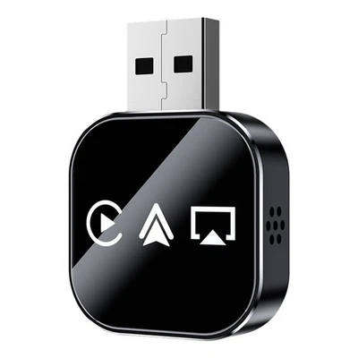 SODIAL -Kabelloser Carplay-Adapter, Carplay, Airplay, Android Auto, USB-Dongle, K1755