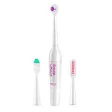 Waterproof Electric Toothbrush with 3 Replacement Brush Heads Oral Hygiene