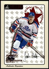 1997-98 Pinnacle Beehive Authentic Autographs Josh Holden Regina Pats #66