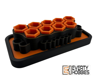RC Driver Tool Holder Stand For MIP, Protek Hex And Nut Drivers