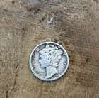 A Silver Mercury Dime from 1945