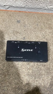KCEVE KC-KVM201C USB-C HDMI 2 Ports KVM Switcher 4K@60Hz