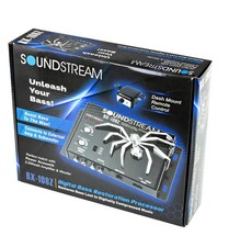 Procesador digital de restauración de graves Soundstream BX-108Z con control remoto de montaje en tablero