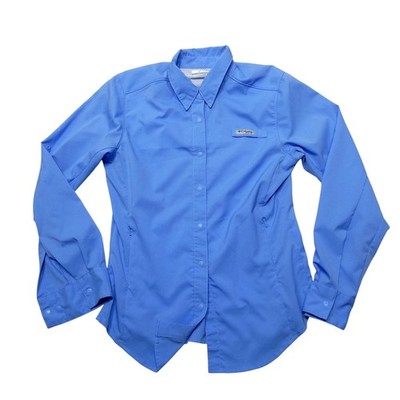 04s OLD columbia スウィングトップ Columbia Omni-Shade Shirt Womens XS Blue Long Sleeve Button Hiking