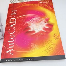 Autodesk AutoCAD Release 14 Version 14.01 PC CD-ROM 1998 for Windows 95/NT4/3.51