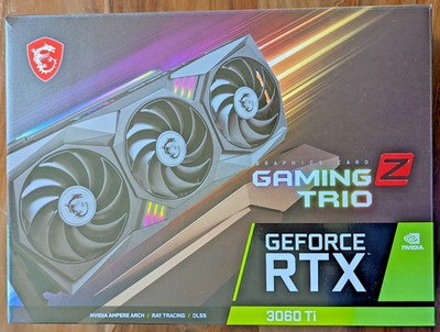 MSI Nvidia GeForce RTX 3060 Ti Gaming Z Trio 8GB   inkl. OVP