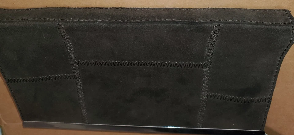 Banana Republic Brown/Green Cow Split Leather Clutch Purse Wallet  - Image 2 of 4