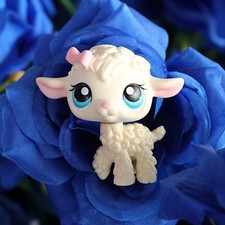 Little Pet Shop LPS White Lamb Animal Figure Collectible Kid Gift Birthday Toy