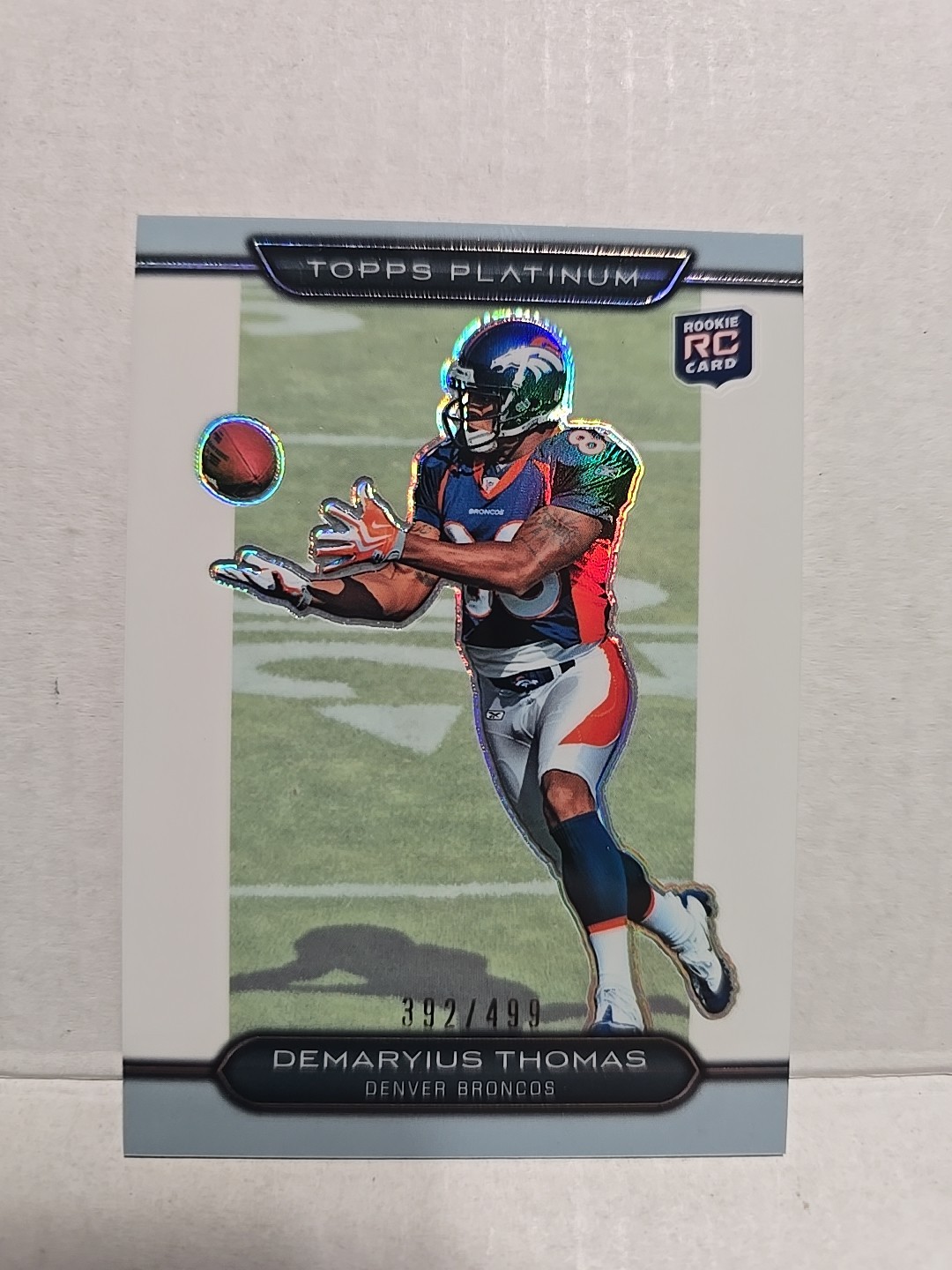 Demaryius Thomas Topps Platinum #101 White Refractor