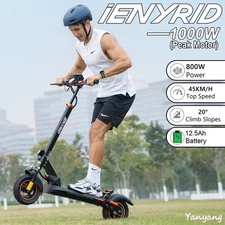 3-Second Fold eScooter-1000W Peak 28MPH Speed,Parent-child equipment,Hot-selling