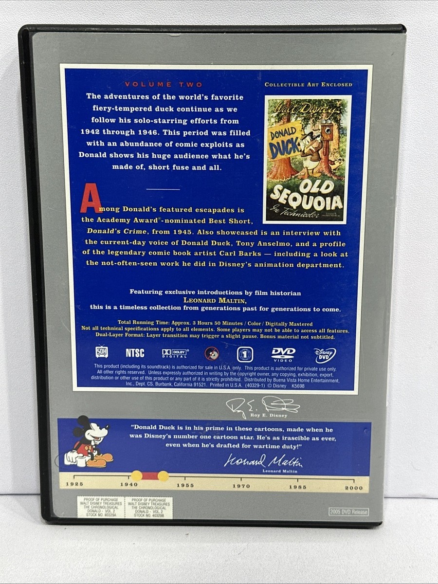 Walt Disney Tresures The Chronological Donald Duck Vol 2 1942-1946