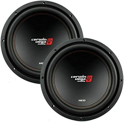 Cerwin-Vega XED12V2 Pair 1000 Watt 12'' Car Audio Subwoofers