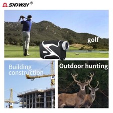 Handheld 2000M Golf Telescope Laser Range Finder F Outdoor Hunting Construction