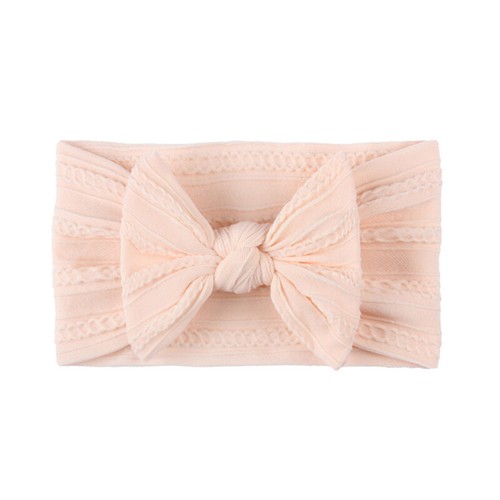 Baby Rabbit Headband Cotton Elastic Bowknot Hair Band Girls Bow-knot Newborn Bow - Picture 15 of 55