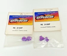 RACERS EDGE CVD BOOT Purple #3100P (2 Pairs) HRP RC10 Losi Associate New