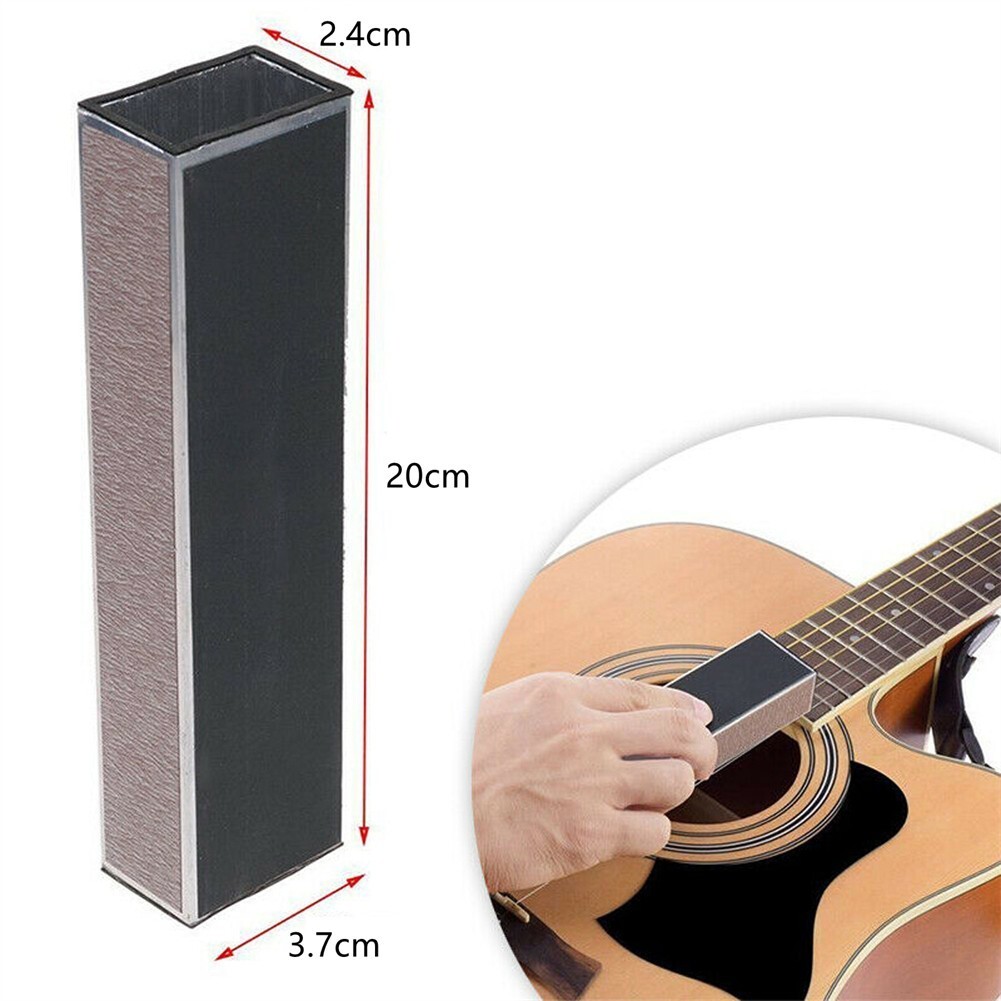 Guitar Fret Leveler Tool with Self Adhesive Sandpaper 400 to 1200 Grit