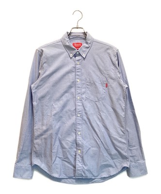 SUPREME oxford shirt Size: M Blue Men | eBay