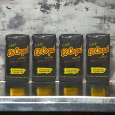 PUERTO RICAN COFFEE- CAFE EL COQUI - 14 OZ BAG - Lot of 4 packages of 14 Oz each