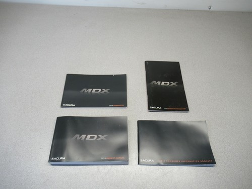 ACURA MDX OWNERS MANUAL 2014 YEAR MODEL - Picture 2 of 11