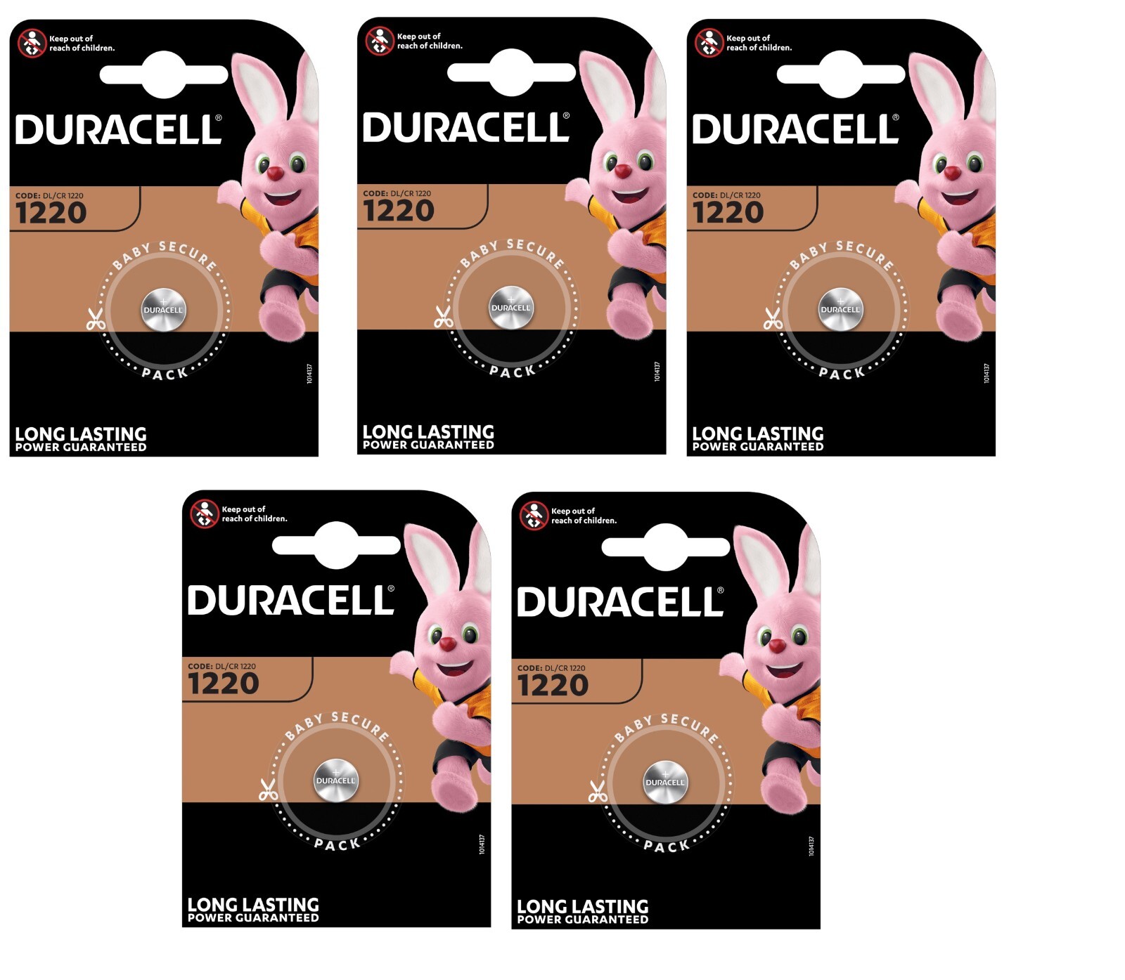 Duracell Elettronica (1 Pz., Cr1220, 35 Mah), Batterie + Pile - Immagine 4