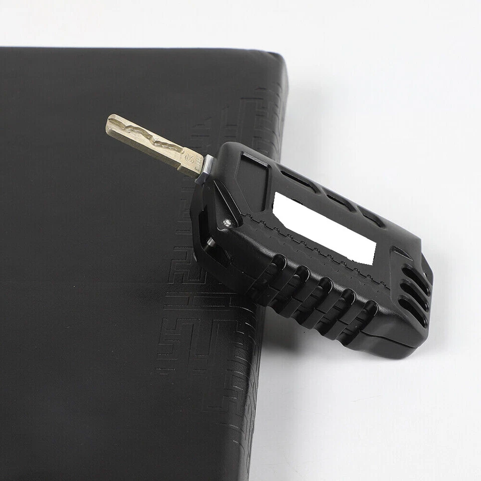 Aluminum Remote Key Fob Cover Case Protector Shell For Jeep Wrangler JL 2018+ JT Foto 3 de 4