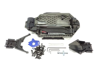 Traxxas Stampede 4x4 VXL Chassis Set Bulkheads Motor Mount Screws Receiver Box
